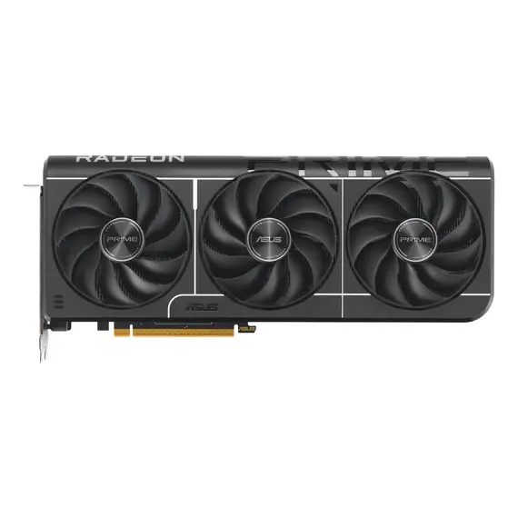 ASUS 90YV0MQ0-M0NA00 Video Card - 16 GB GDDR6, PCI Express 5.0, AMD Radeon RX 9070, OC, 256 bit, Black, 3YR