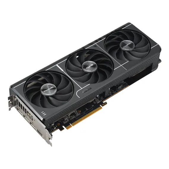 ASUS 90YV0MQ0-M0NA00 Video Card - 16 GB GDDR6, PCI Express 5.0, AMD Radeon RX 9070, OC, 256 bit, Black, 3YR, изображение 3
