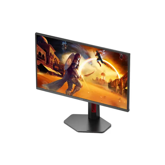 AOC Q25G4SR Gaming Monitor - 24.5", Quad HD, Fast IPS, 300 Hz, Black, Red, 3YR – מסך מחשב, תמונה 2