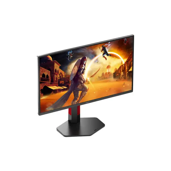 AOC Q25G4SR Gaming Monitor - 24.5", Quad HD, Fast IPS, 300 Hz, Black, Red, 3YR – מסך מחשב, תמונה 3