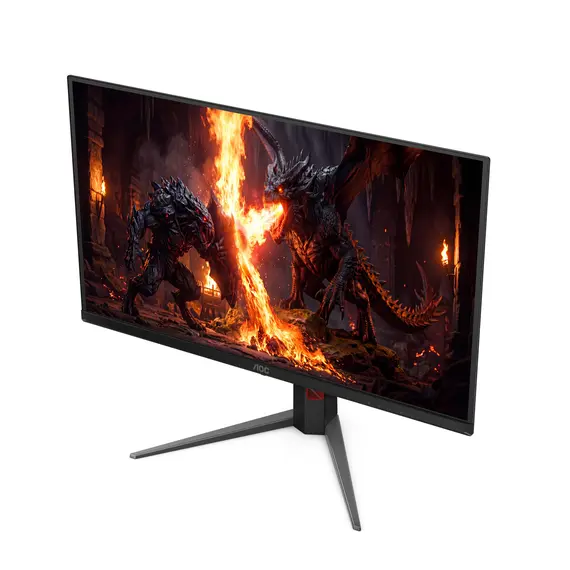 AOC Q27G4ZD Gaming Monitor - 26.5", Quad HD, QD-OLED, 280 Hz, Black and Red, 3YR – מסך מחשב, תמונה 10