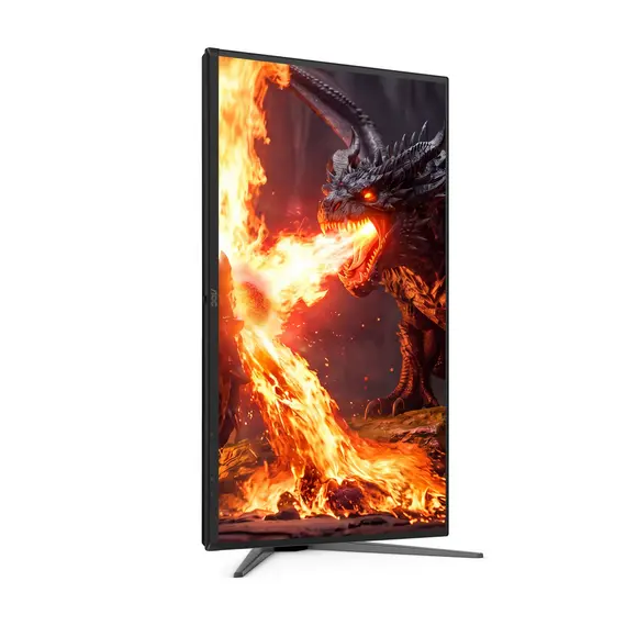 AOC Q27G4ZD Gaming Monitor - 26.5", Quad HD, QD-OLED, 280 Hz, Black and Red, 3YR – מסך מחשב, תמונה 11