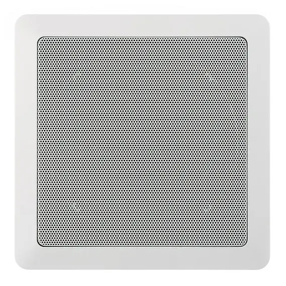 Visaton 50154 Ceiling and Wall Speaker - 2-Way Coaxial, 6.5", Pressure Terminals, Plastic Housing, Metal Grille, White, 1YR – רמקול לבית, תמונה 4