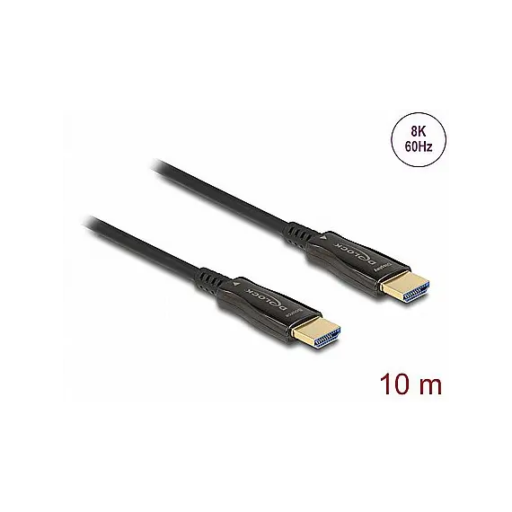 DeLOCK 84034 - HDMI Cable, HDMI-A male to HDMI-A male, HDMI 2.1, 10m, Black, 1YR, image 2