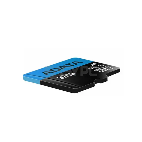 ADATA AUSDH32GUICL10A1-RA1 Memory Card - 32GB, MicroSDHC, UHS-I, Black, Blue, image 4