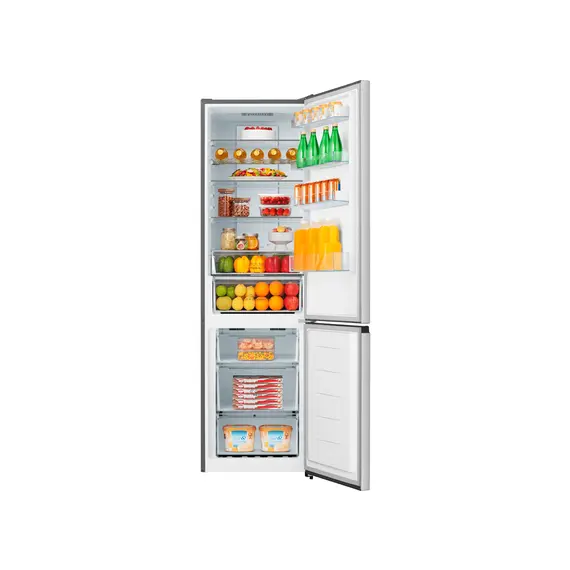 Hisense RB440N4BCE Refrigerator - 336 L, E, 2004 mm, Stainless steel, 1YR – מקרר הייסנס, תמונה 3