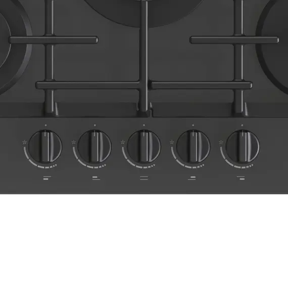 Gorenje GTW7C51B Gas Hob - 5 Burners, 136 mm, Black, 1YR – כיריים, תמונה 4