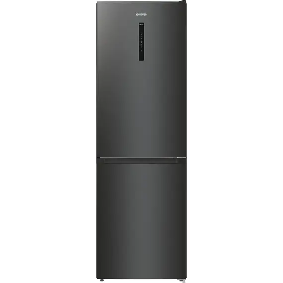 Gorenje NRK619EABXL4 Refrigerator-Freezer - 300 L, E, 1850 mm, Black, 1YR, image 2