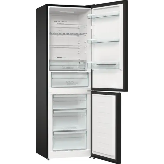 Gorenje NRK619EABXL4 Refrigerator-Freezer - 300 L, E, 1850 mm, Black, 1YR, image 7