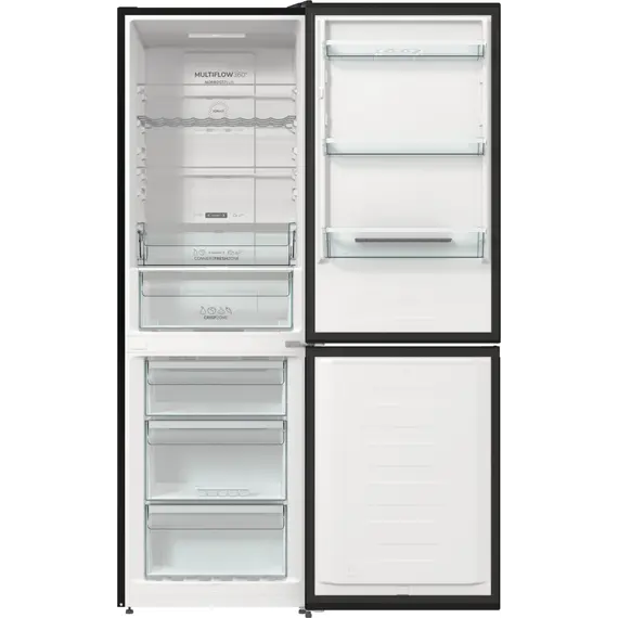 Gorenje NRK619EABXL4 Refrigerator-Freezer - 300 L, E, 1850 mm, Black, 1YR, image 10