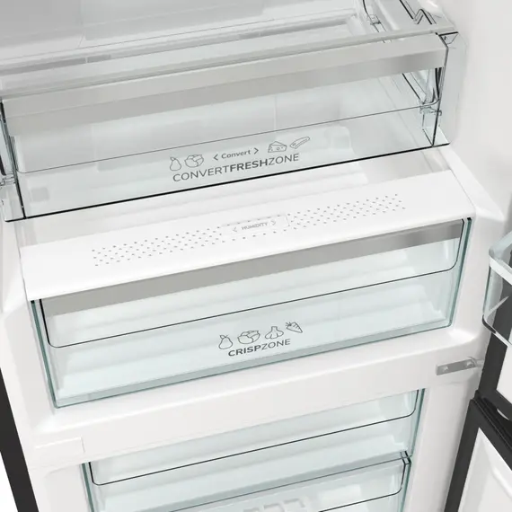 Gorenje NRK619EABXL4 Refrigerator-Freezer - 300 L, E, 1850 mm, Black, 1YR, image 13