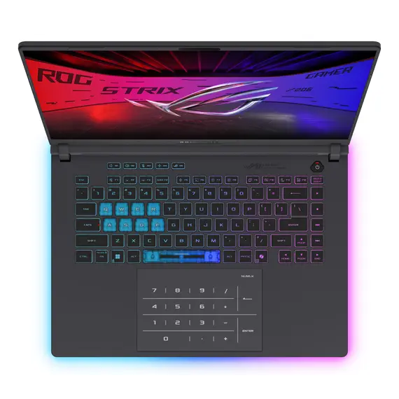 ASUS G615LM-TS289 Laptop - 16", IPS, Intel Ultra 9 290HX, 32GB, 1TB, GeForce RTX 5060, FreeDOS, 3YR – מחשב נייד אסוס, תמונה 5