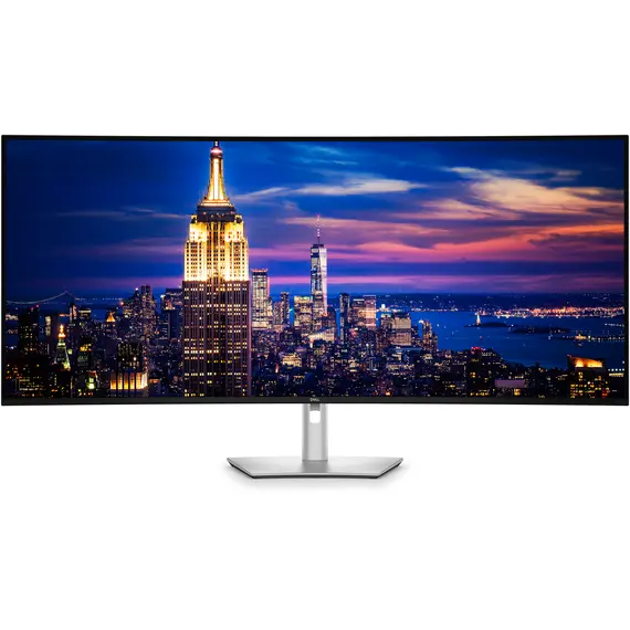 DELL DELL-U5226KW Computer Monitor - 51.5", 6K, IPS Black, 120 Hz, 21:9, Curved, Silver, 1YR