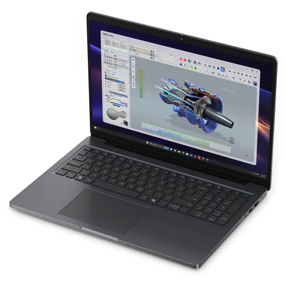 DELL PW516261-8377 Laptop - 16", WVA, Intel Ultra 7 366H, 32GB, 1TB, Win11Pro, Dark Grey, 3YR, image 4