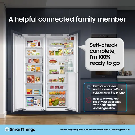 Samsung BRR297235WW Refrigerator - 289 L, E, 1775 mm, White, 1YR, image 17