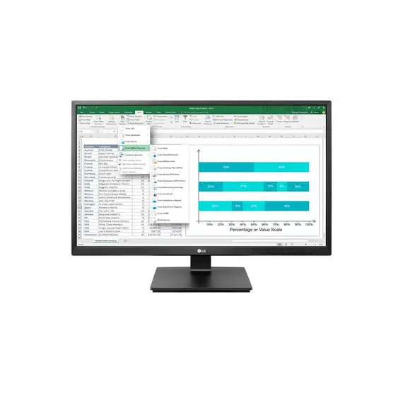 Monitor LG 24BK550Y-B - 24" IPS LED Full HD Flat Black