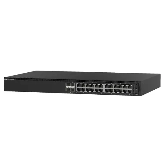 Dell EMC N1124T-ON - Switch, L2, 24 ports RJ45 1GbE, 4 ports SFP+ 10GbE