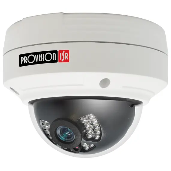Provision DAI + 390IP536 - 2 Mega Pixel, IR, Fixed Lens, Anti-Vandal, Dome Camera