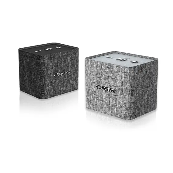 Creative Labs Nuno Micro Wireless Speaker - Bluetooth, Grey