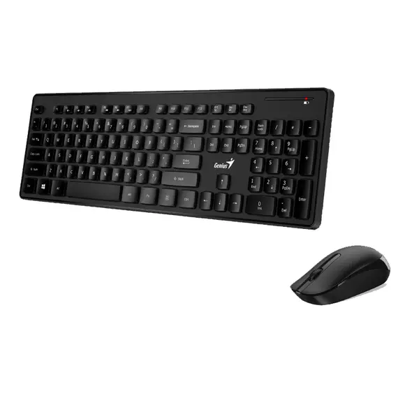 Genius SlimStar 8006 - 31340002410 - Wireless Multimedia Set: Optical Mouse + Slim Design Keyboard