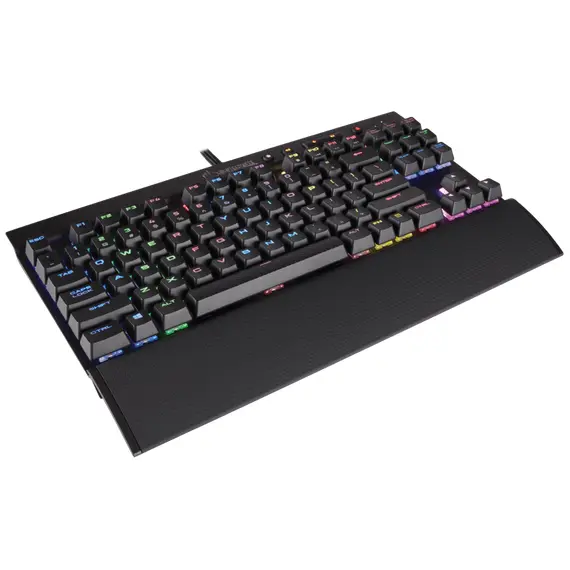Corsair CH-9110010-NA K65 LUX RGB Compact Mechanical Gaming Keyboard - Cherry MX RGB Red