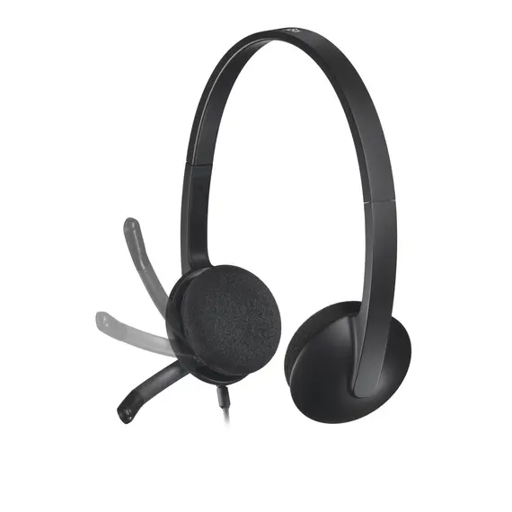 Logitech H340 98100-047-50 - Binaural HeadSet, Black, 2 image