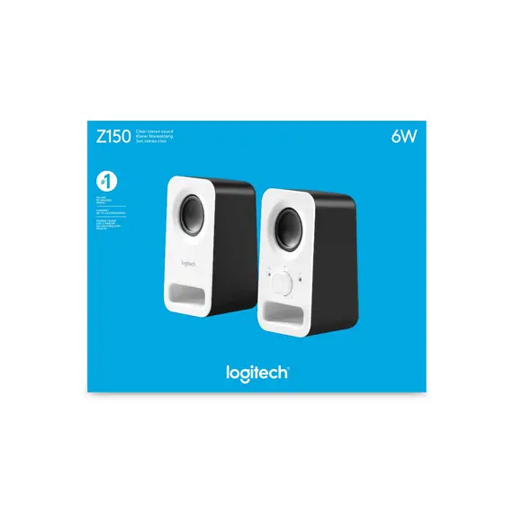 Logitech 98000-081-50 Z150 - Desktop Speakers, White, 5 image