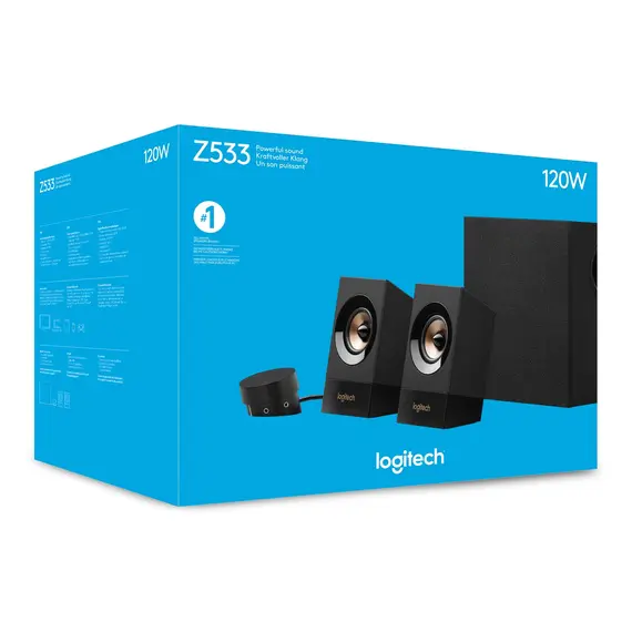 Logitech 98000-105-40 Z533 - 2.1 Multimedia Speakers, 12 image