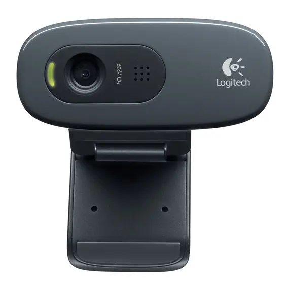 Logitech C270 HD 720p 30fps- Webcam With Mic