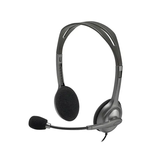 Logitech H111 98100-059-30 - 3.5 Stereo Headphones