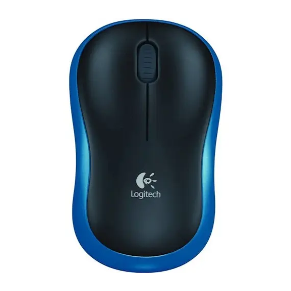 Logitech 91000-223-60 M185 - Wireless Mouse Black/Blue