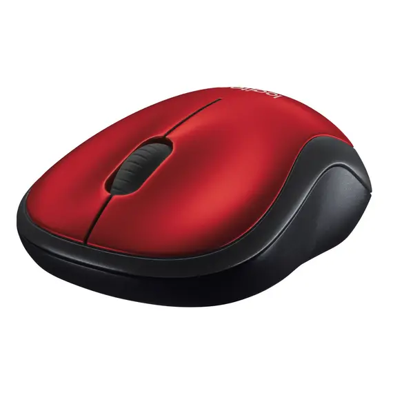 Logitech 91000-223-70 M185 - Wireless Mouse Black/Red, 2 image
