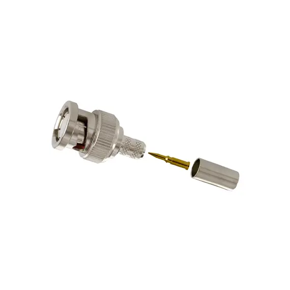 CONNECTORS BNC plug (one set with three pcs) for ratchet BNC cramping tool, PR-C13
