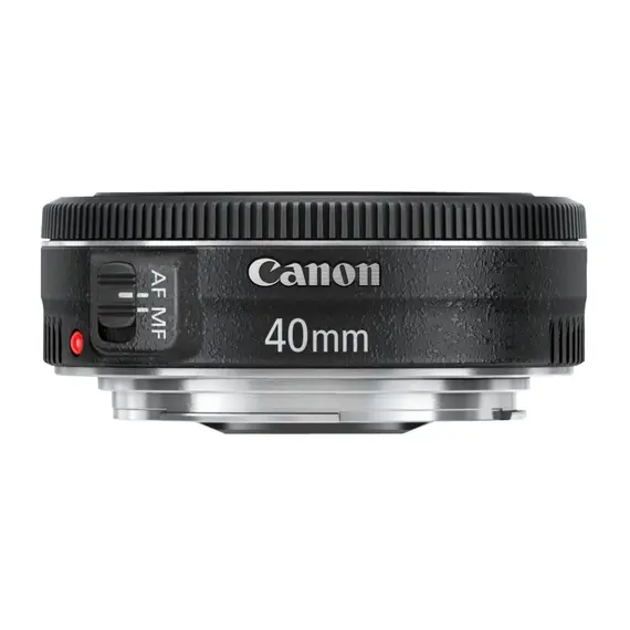 Canon EF 40mm f/2.8 STM SLR Standard Lens, Black