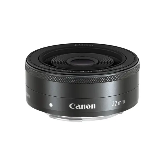 Canon EF-M 22mm f/2 STM, Black
