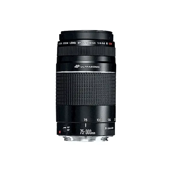 Canon EF 75-300mm f/4.0-5.6 III USM, Black