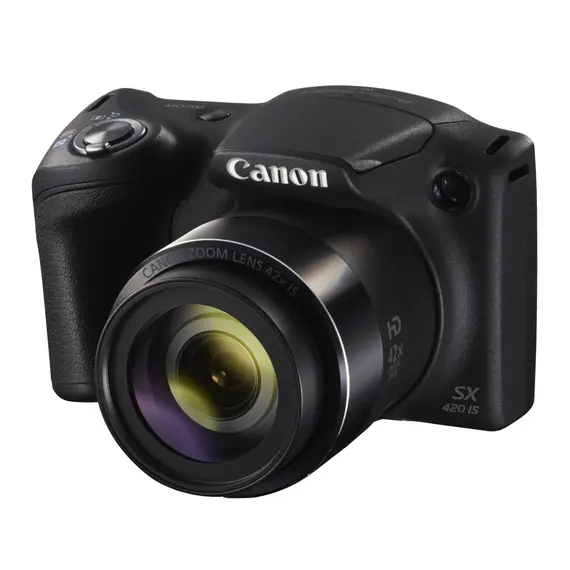 Canon PowerShot SX420 IS Bridge Camera 20 MP, CCD, 1/2.3", Black