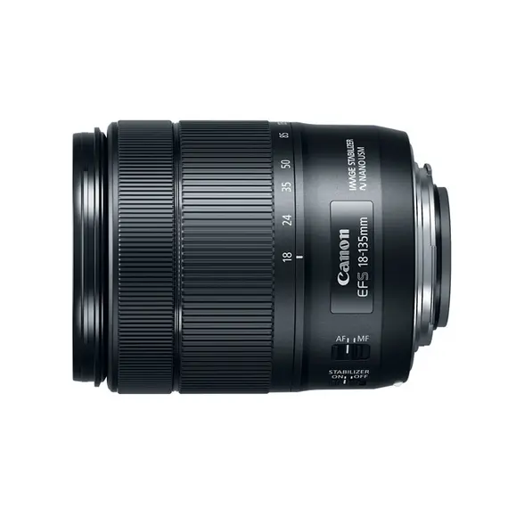 Canon EF-S 18-135mm f/3.5-5.6 IS USM SLR, Black