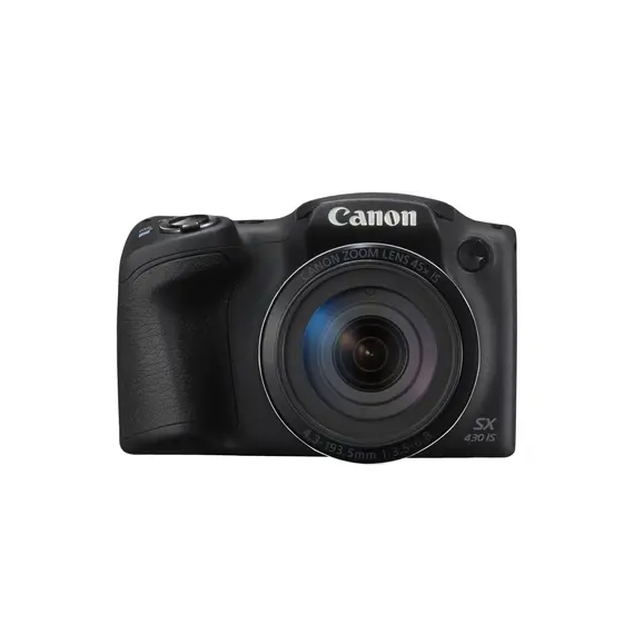Canon PowerShot SX430 IS Bridge Camera 20.5 MP, CCD, 5152 x 3864 pixels, 1/2.3", Black