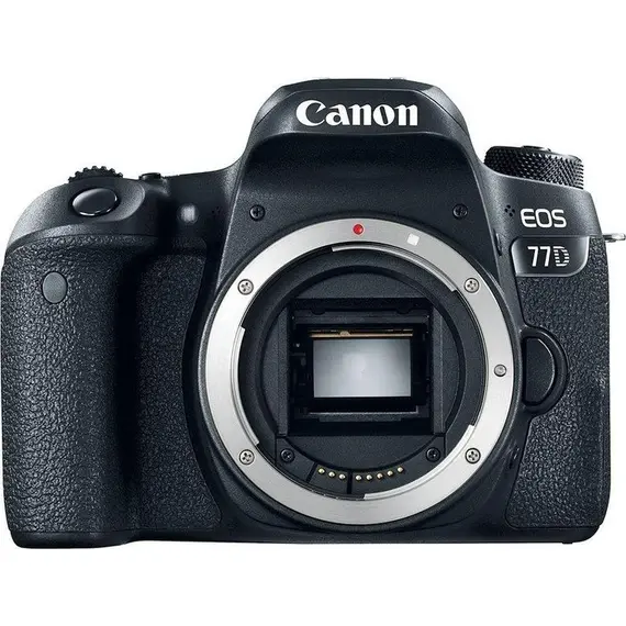 Canon EOS 77D SLR Camera Body 24.2 MP, CMOS, 6000 x 4000 pixels, Black