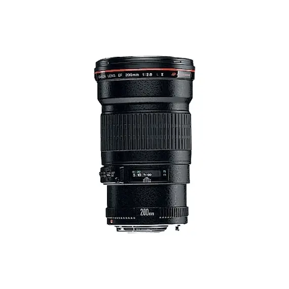 Canon EF 200mm f/2.8L II USM, Black