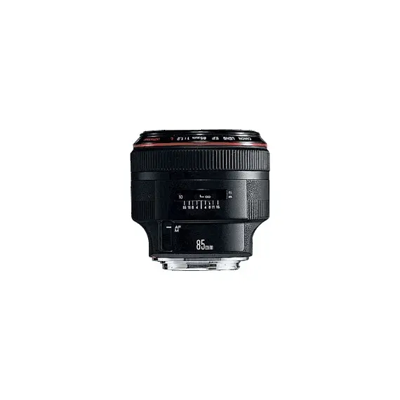 Canon EF 85mm f1.2L II USM, Black