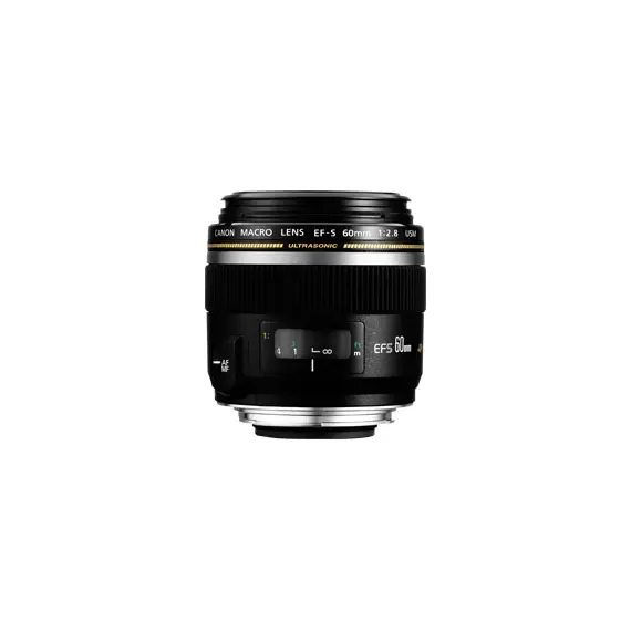 Canon EF-S 60mm f/2.8 Macro USM, Black
