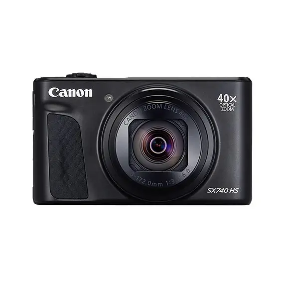 Canon PowerShot SX740 HS Compact Camera 20.3 MP, CMOS, 5184 x 3888 pixels, 1/2.3", Black