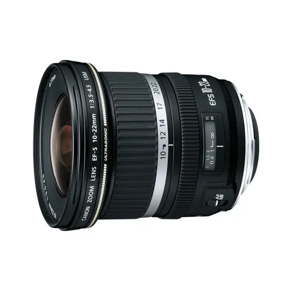 Canon EF-S 10-22mm f/3.5-4.5 USM, Black