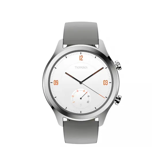 Mobvoi TicWatch C2 Smartwatch, Platinum