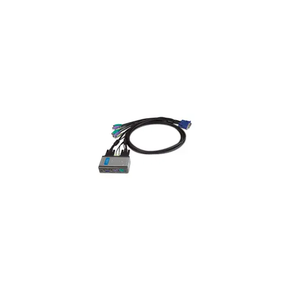 D-Link KVM-121 - KVM switch, 2-Port PS/2 with Audio Support 