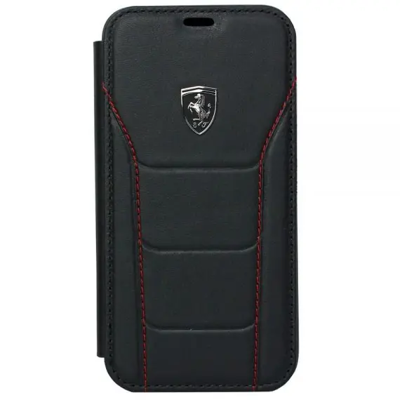 CG MOBILE IPhone XR FERRARI HERITAGE 488 Genuine Leather Booktype Case - Black