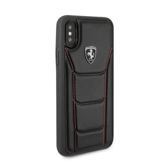 CG MOBILE IPhone XR FERRARI HERITAGE 488 Genuine Leather Hard Case - Black