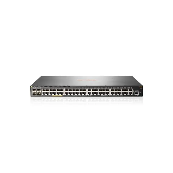 Hewlett Packard Enterprise Aruba JL254A - 48G, 4SFP+, Managed Switch, L3, Gigabit Ethernet (10/100/1000), 1U, Grey
